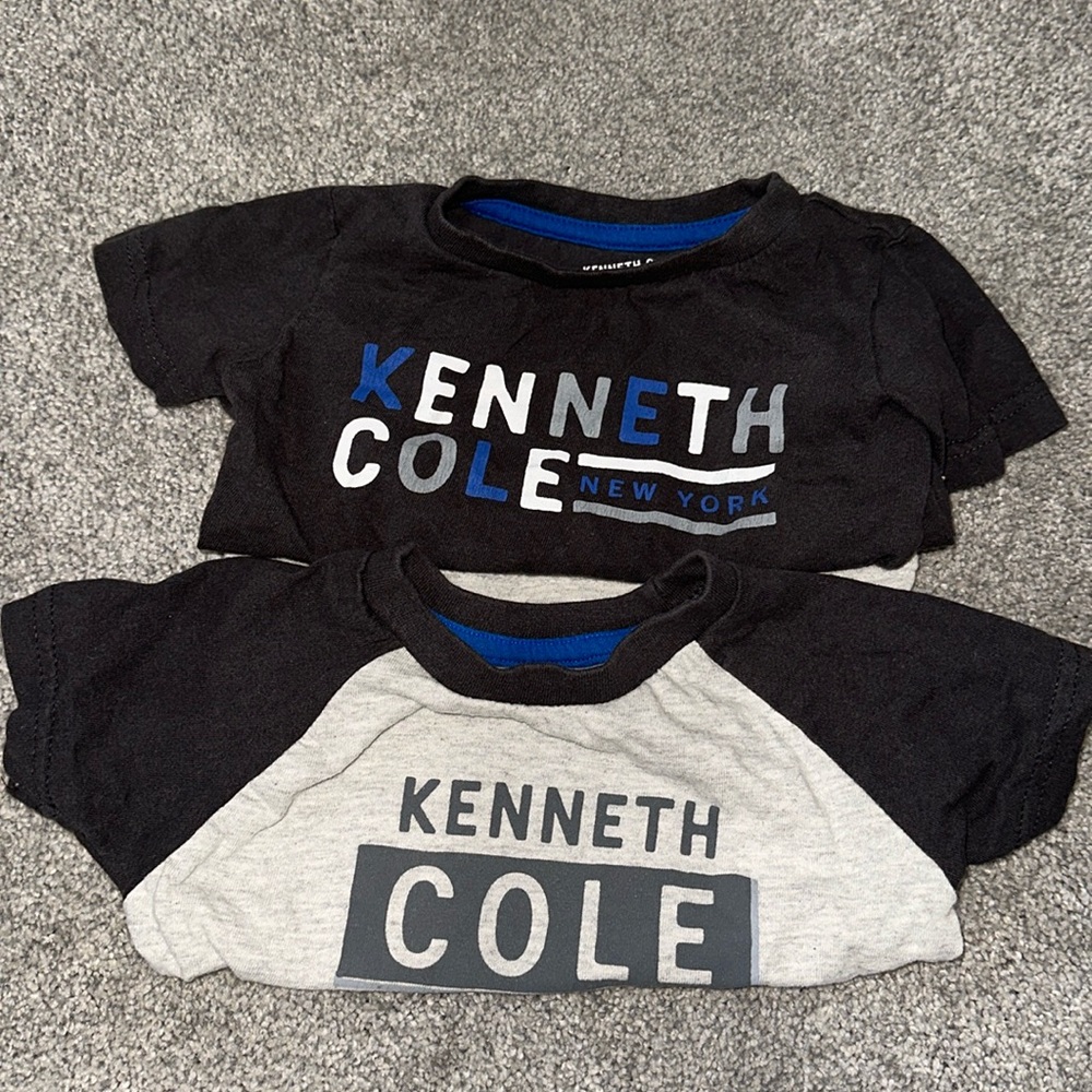 TWO Kenneth Cole Baby 12m t-shirts